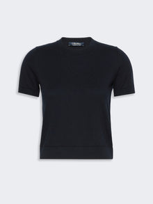 Cashmere, Cotton And Silk Yarn Jumper for Women - Ultramarine - Max Mara UAE