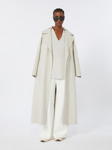 Rib-Knit Wool Sweatshirt for Women - White - Max Mara UAE