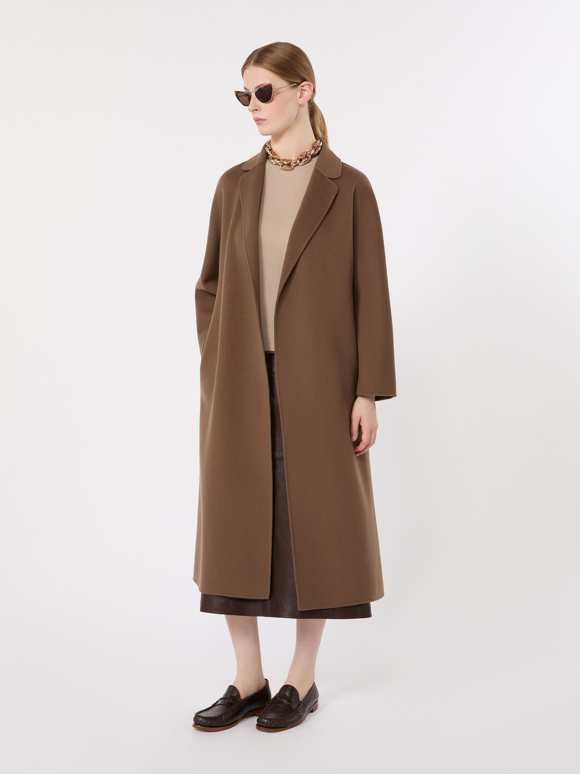 max mara short-sleeved woollen yarn jumper for women