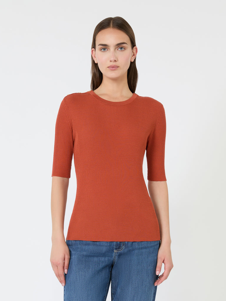max mara ribbed woollen yarn jumper