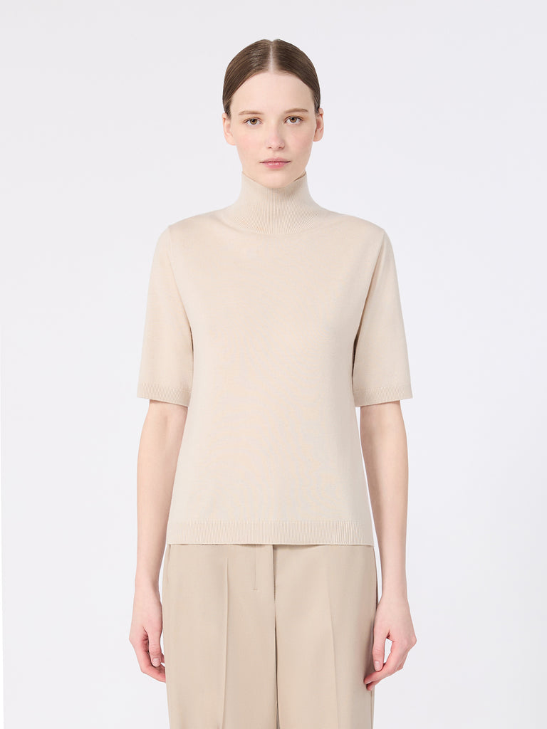 max mara wool polo-neck sweater