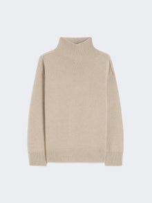 Cashmere Polo-Neck Sweater for Women - Beige - Max Mara UAE