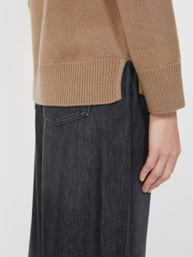 max mara cashmere polo-neck sweater