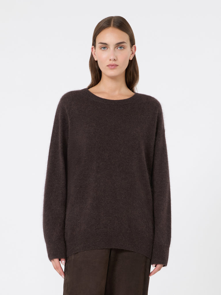 max mara brushed cashmere yarn sweater