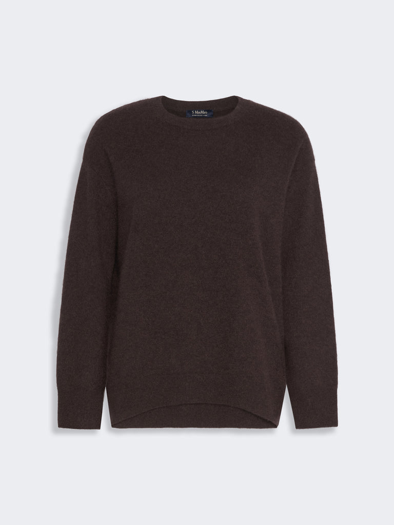 max mara brushed cashmere yarn sweater
