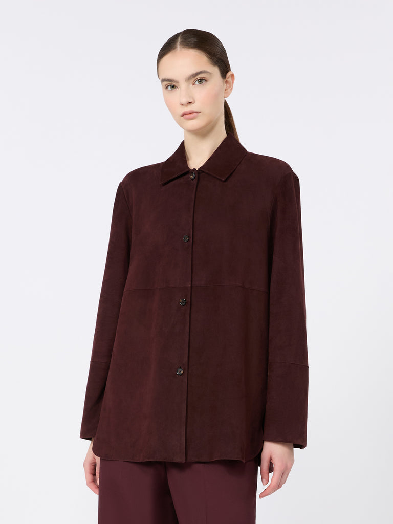 max mara suede jacket
