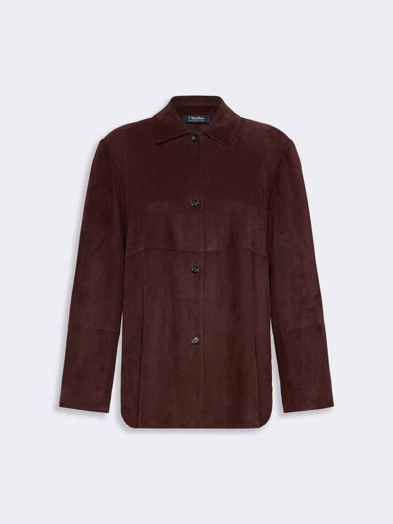 max mara suede jacket