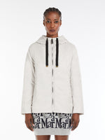 Water-Repellent Canvas Travel Sweatshirt for Women - Pearl Grey - Max Mara UAE