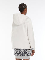 Water-Repellent Canvas Travel Sweatshirt for Women - Pearl Grey - Max Mara UAE
