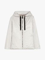 Water-Repellent Canvas Travel Sweatshirt for Women - Pearl Grey - Max Mara UAE