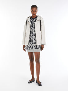 Water-Repellent Canvas Travel Sweatshirt for Women - Pearl Grey - Max Mara UAE