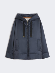 max mara padded water-repellent canvas hooded jacket for women