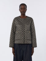 max mara water-repellent canvas padded jacket for women