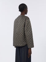 max mara water-repellent canvas padded jacket for women