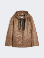 max mara logo-branded water-repellent canvas padded jacket for women