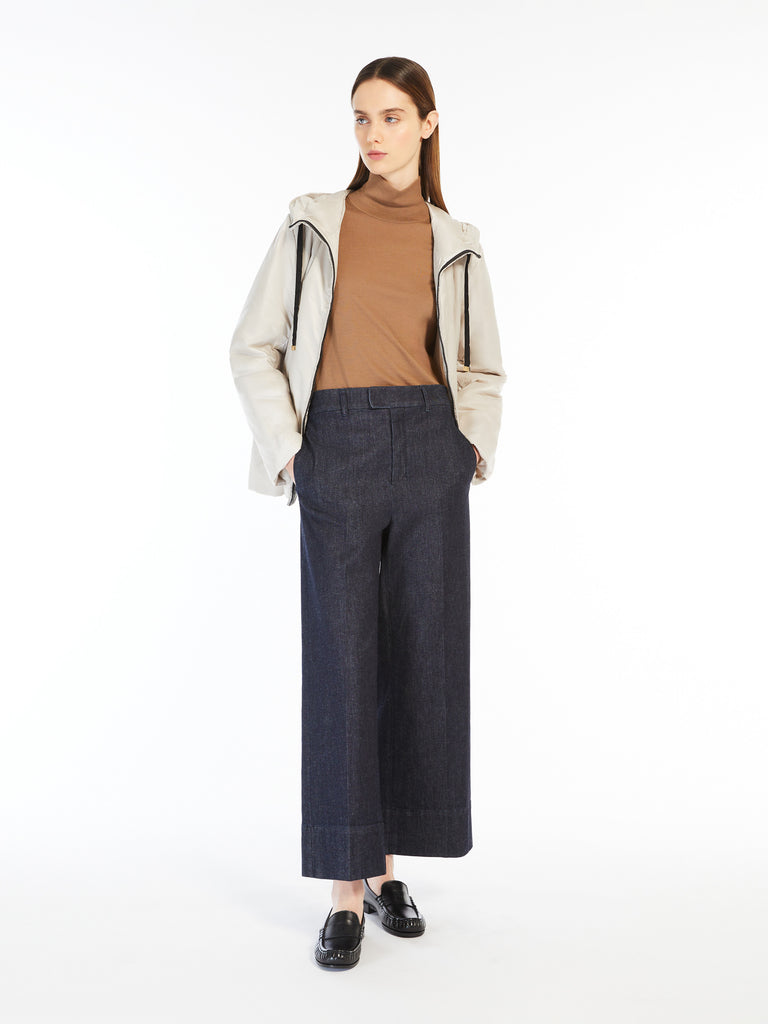 max mara water-repellent technical canvas travel sweatshirt