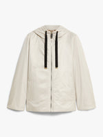Water-Repellent Technical Canvas Travel Sweatshirt for Women - Ice - Max Mara UAE