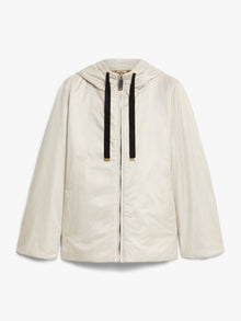Water-Repellent Technical Canvas Travel Sweatshirt for Women - Ice - Max Mara UAE