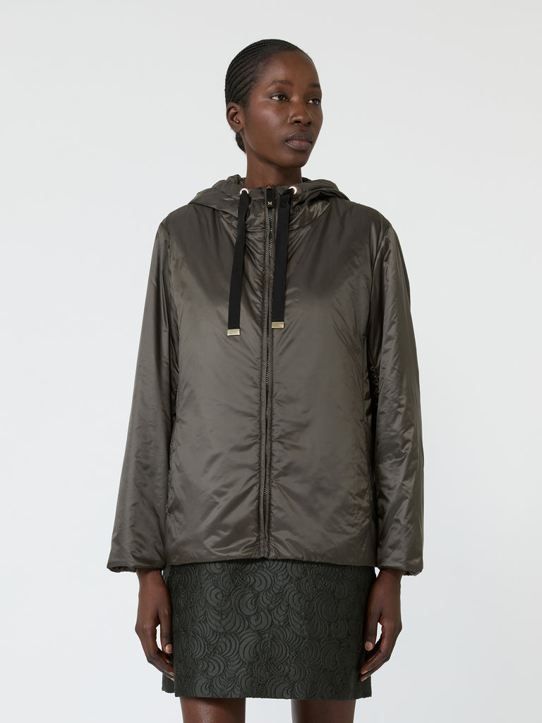 max mara padded water-repellent hooded jacket