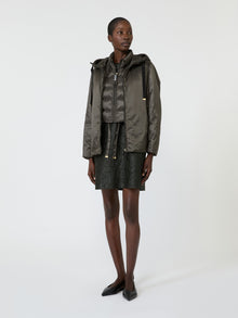 max mara padded water-repellent hooded jacket for women