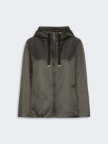 max mara padded water-repellent hooded jacket for women
