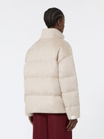 max mara short reversible cashmere puffer jacket for women