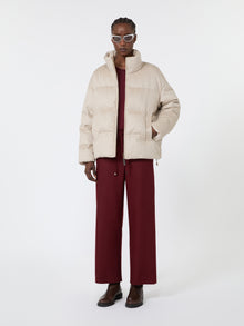 max mara short reversible cashmere puffer jacket for women