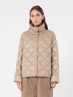 max mara slim-fit puffer jacket in water-repellent plain-weave fabric for women