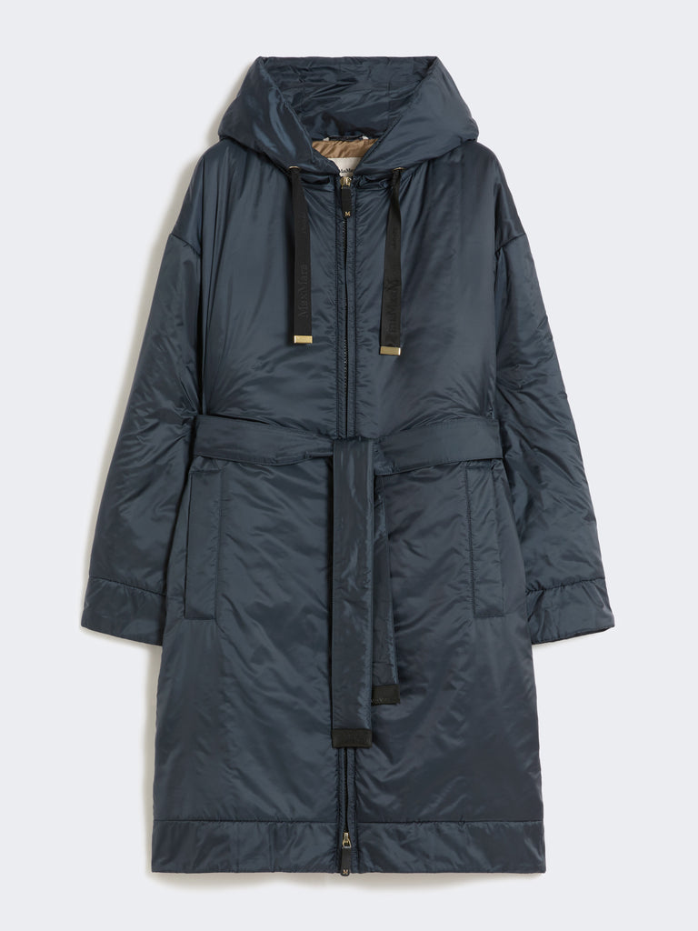 Water-repellent canvas padded parka