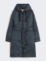 Water-repellent canvas padded parka