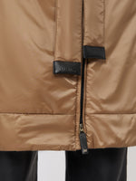 Water-Repellent Canvas Padded Parka for Women - Camel - Max Mara UAE
