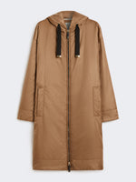 max mara water-repellent canvas padded parka for women