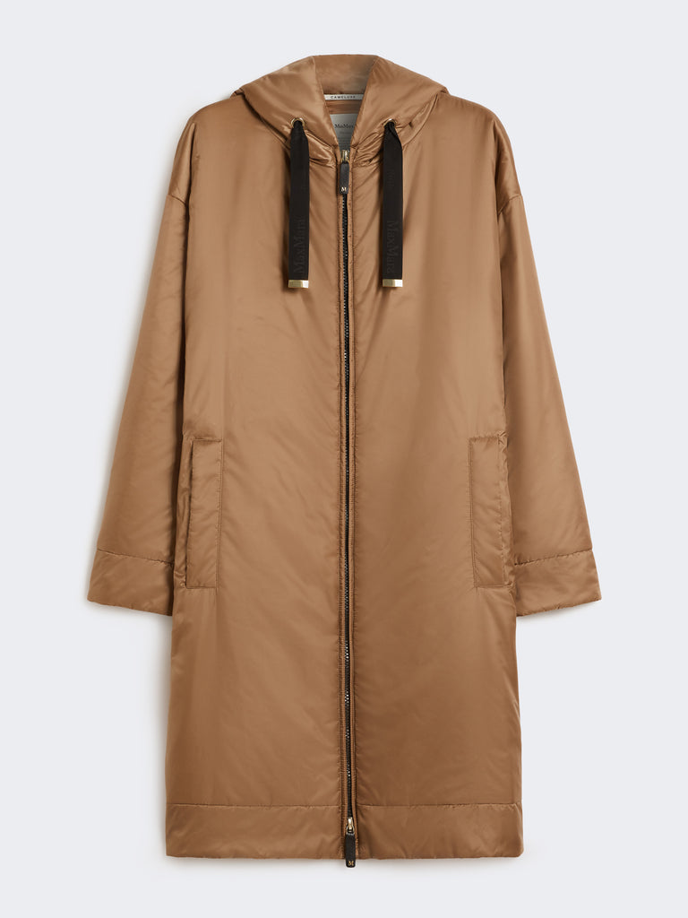 max mara water-repellent canvas padded parka