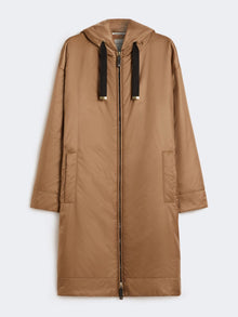 max mara water-repellent canvas padded parka for women