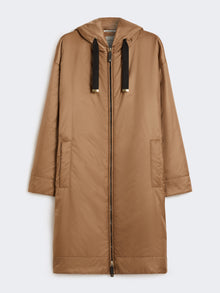 max mara water-repellent canvas padded parka for women