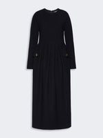 max mara bouclé-look jersey dress for women