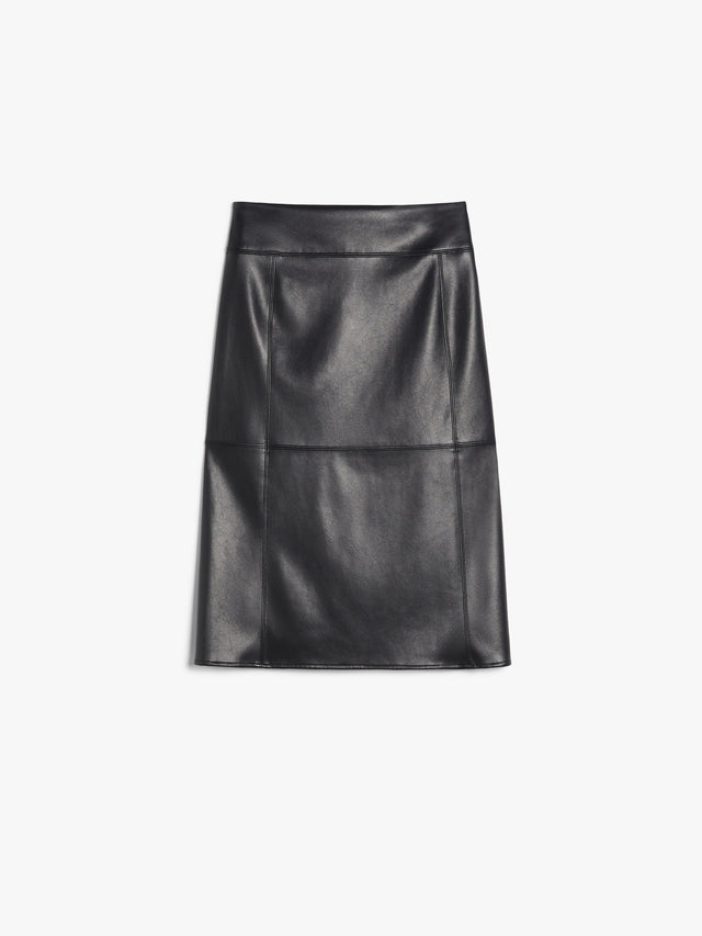 Coated Fabric Skirt for Women - Ultramarine - Max Mara UAE