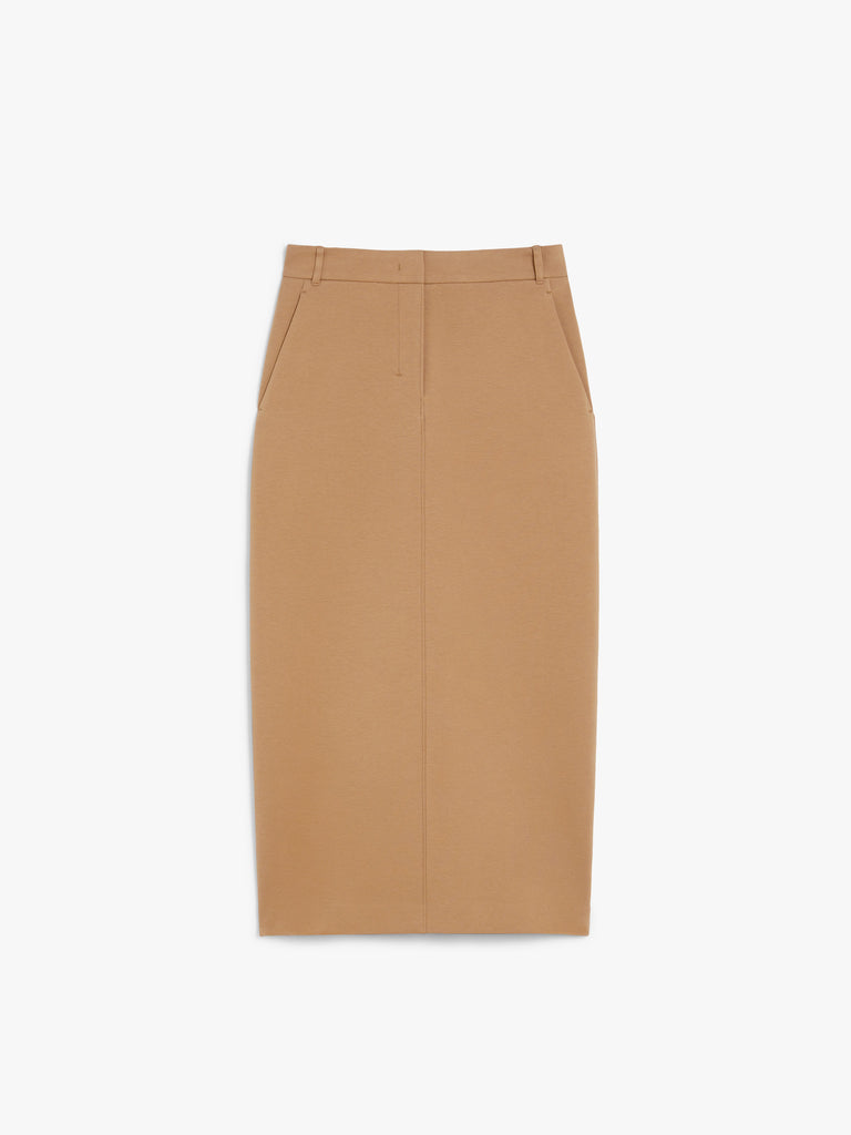 Scuba jersey pencil skirt
