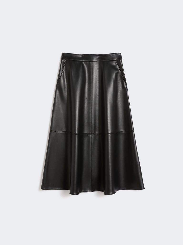 Coated fabric skirt