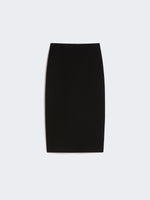 max mara straight-fit scuba jersey skirt for women