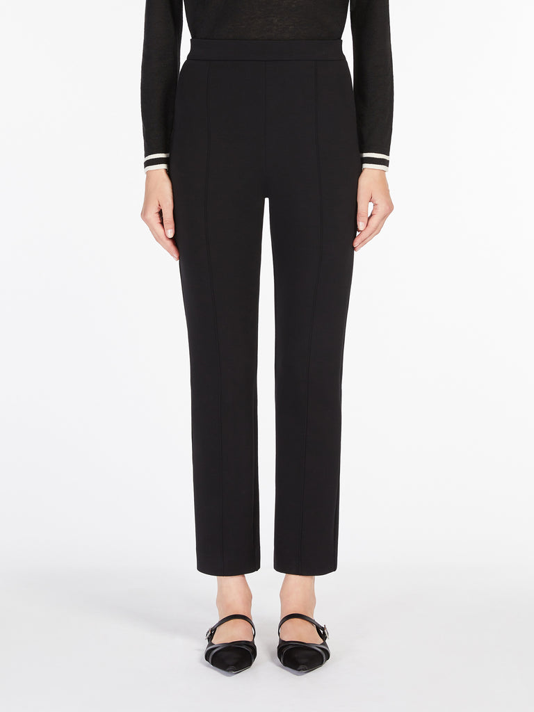 max mara scuba jersey trousers