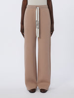 Wide-fit jersey trousers