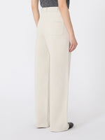 Technical Jersey Trousers for Women - Ivory - Max Mara UAE