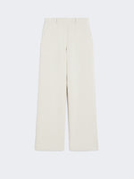 Technical Jersey Trousers for Women - Ivory - Max Mara UAE