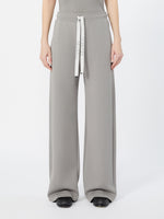 max mara wide double jersey trousers for women