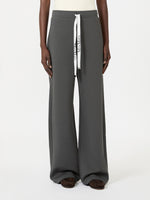 max mara wide double jersey trousers for women