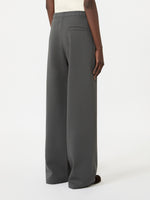 max mara wide double jersey trousers for women
