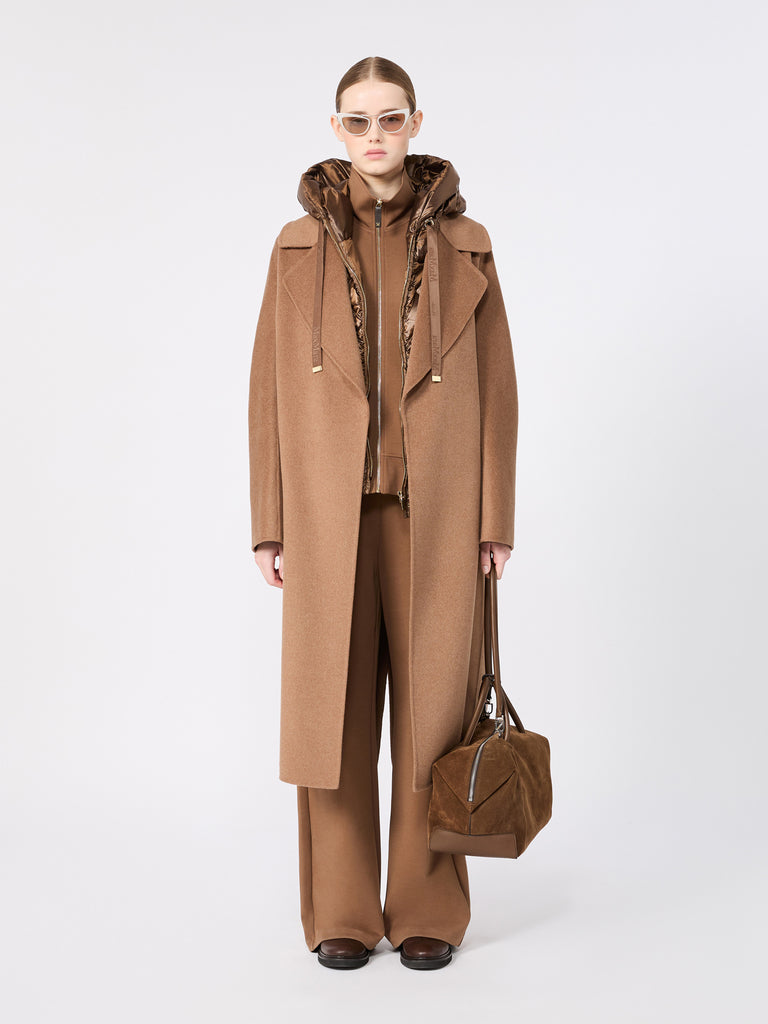 max mara wide double jersey trousers