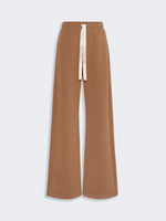 max mara wide double jersey trousers for women