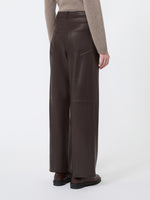 max mara regular coated jersey trousers for women